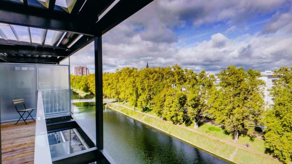 Studio Avec Terrace Docks Strasbourg Exterior photo